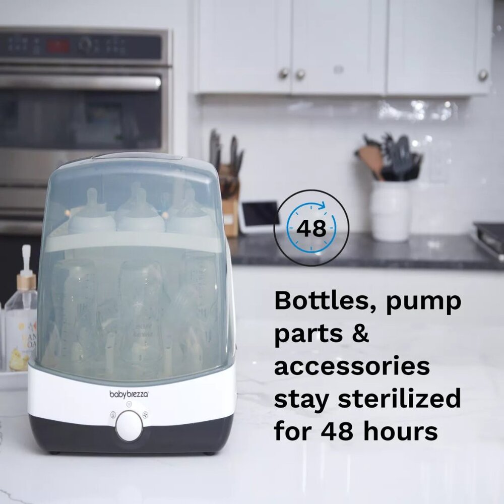 Baby Brezza Bottle Sterilizer & Dryer - 6 Bottles Dried & Sterile in 10 Minutes! - Picture 13 of 14